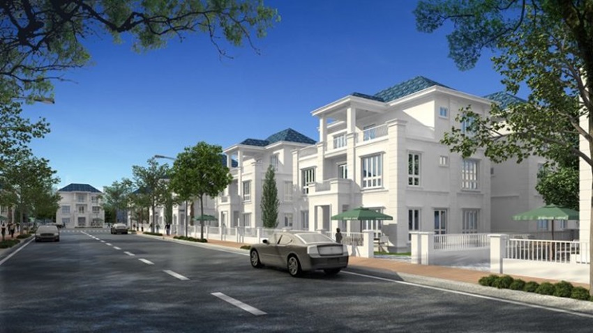 Hình ảnh những tòa nhà thuộc dự án Mê Linh Vista City